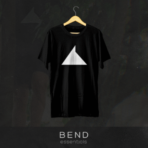 Camiseta BEND ESSENTIALS - Preta